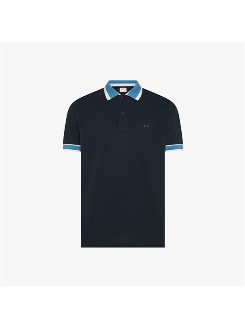 polo multistripes on collar SUN 68 | A3611707